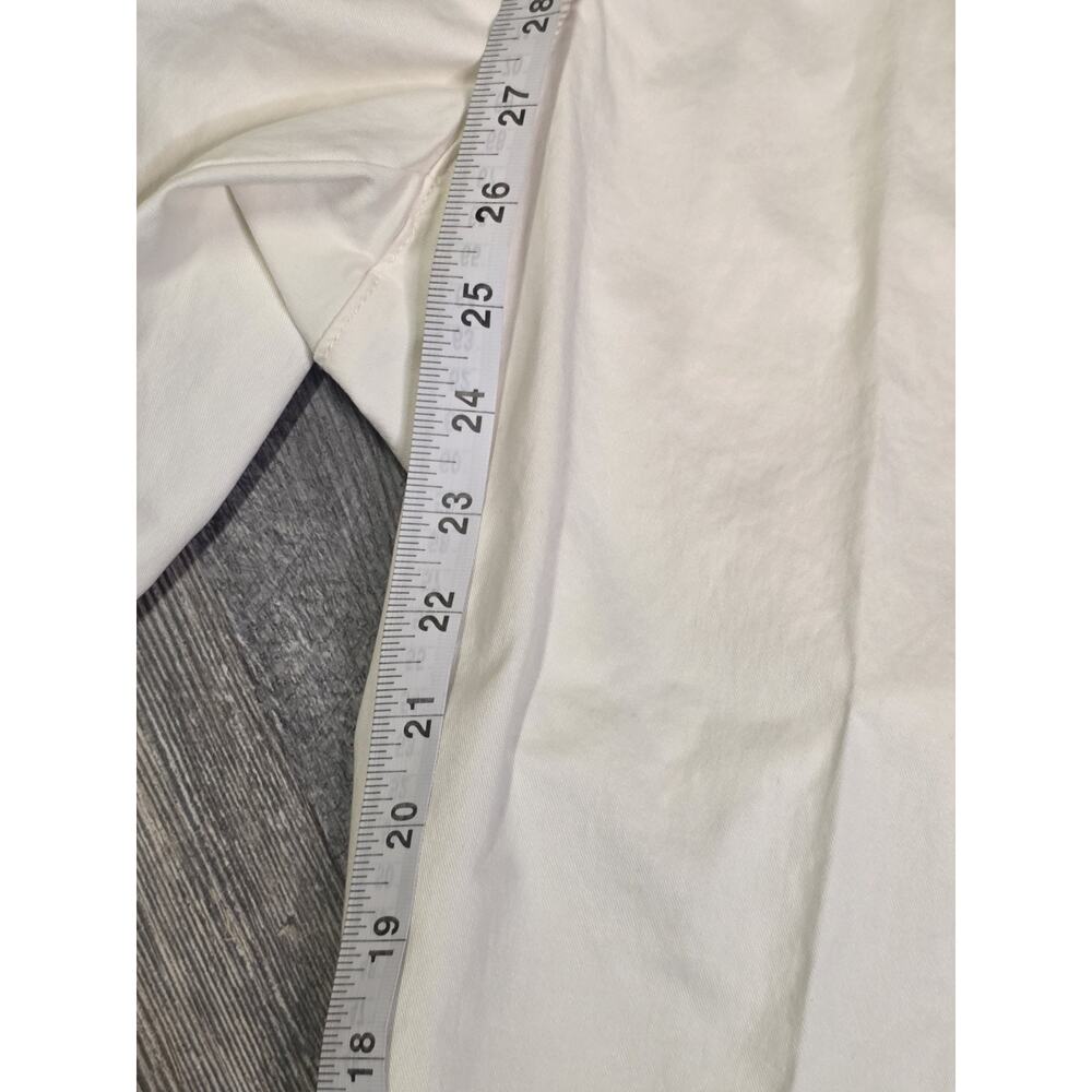 Amazon Essentials Women's Chino Pants Size 0 XS Eggshell White Stretch NWT - Picture 4 of 9